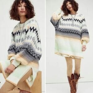 Free People Frozen Forest Sweater